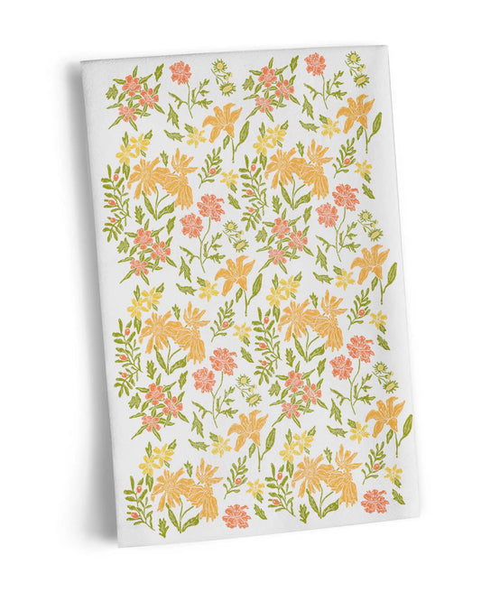 Oklahoma Wildflowers Tea Towel