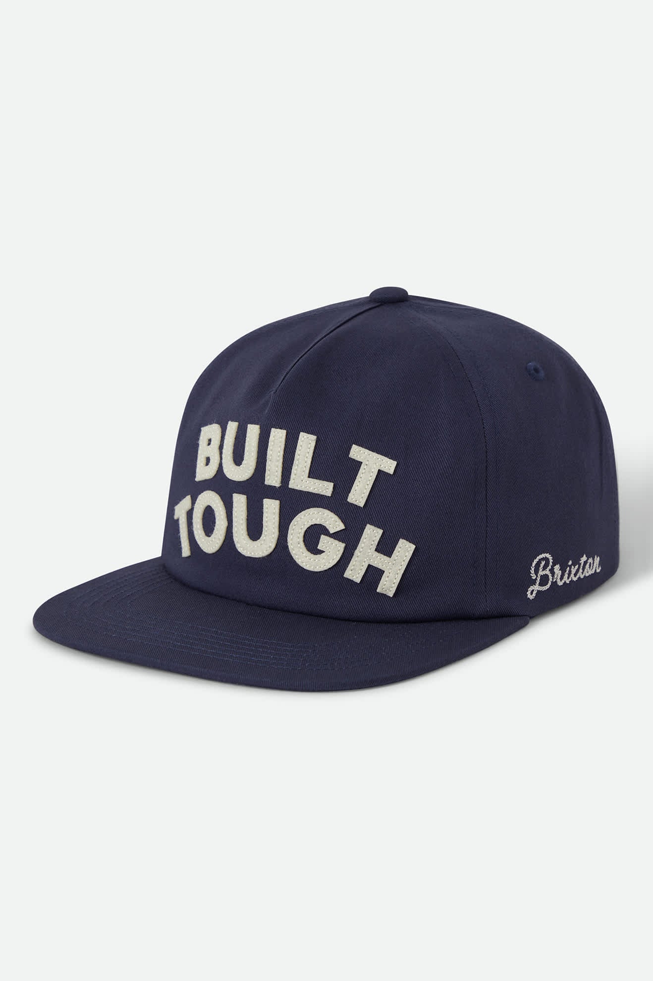Ford Built Tough Snapback Hat - Navy/White