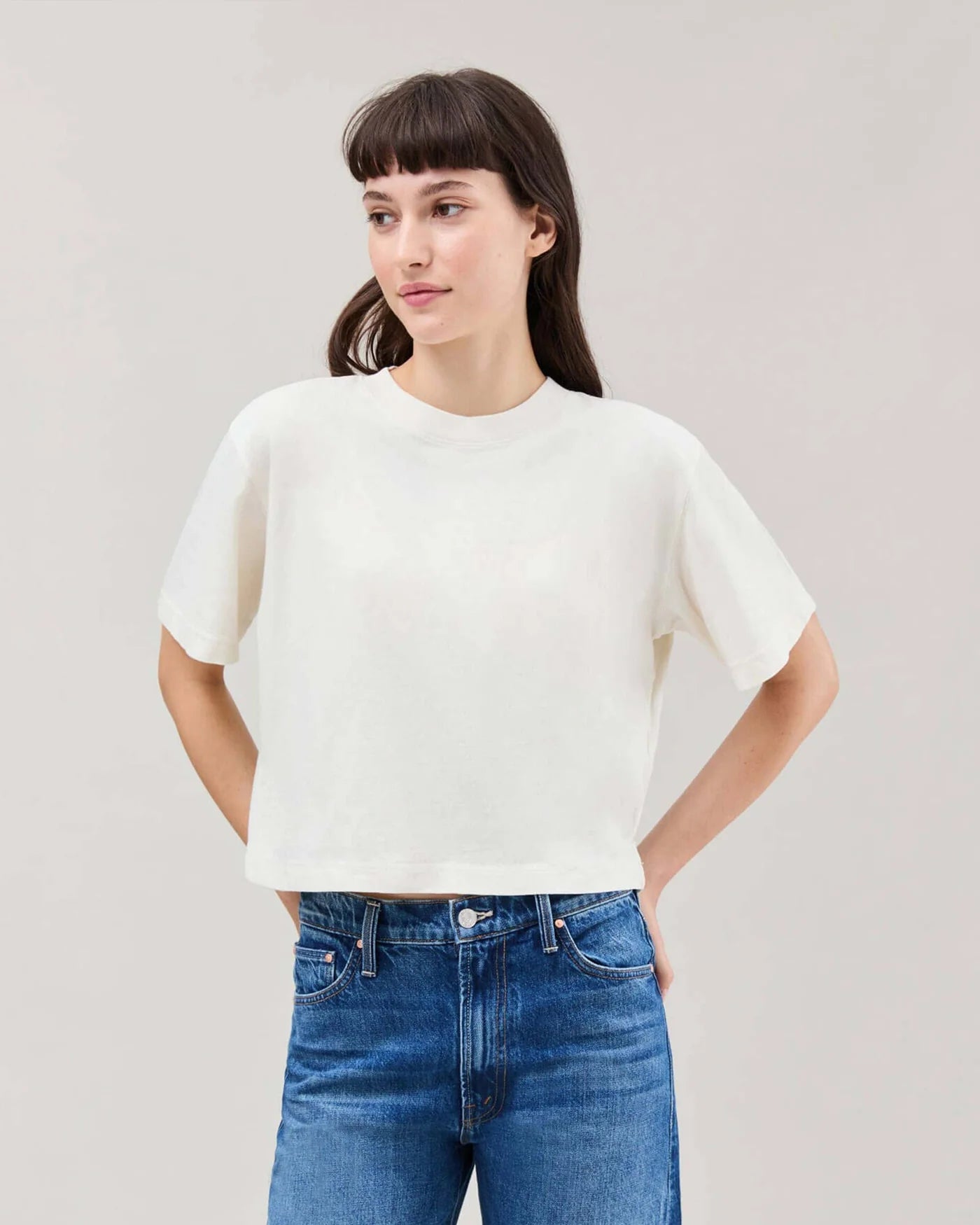 Relaxed Crop Tee