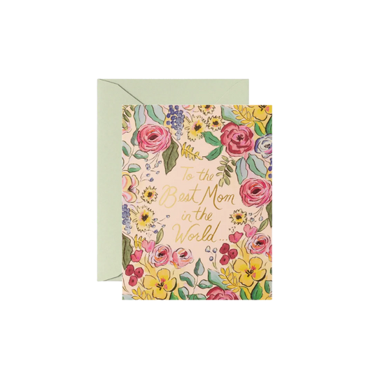 Best Mom in the World Card