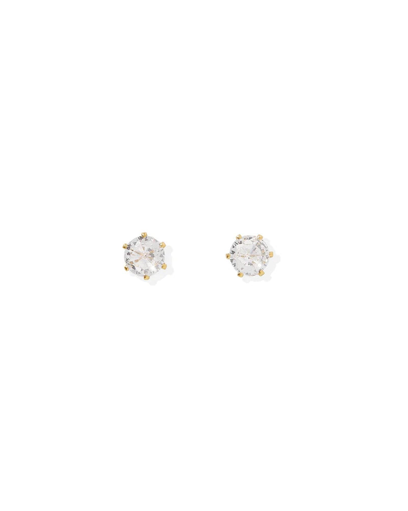 Screwback Stud Earrings - Helen Gold