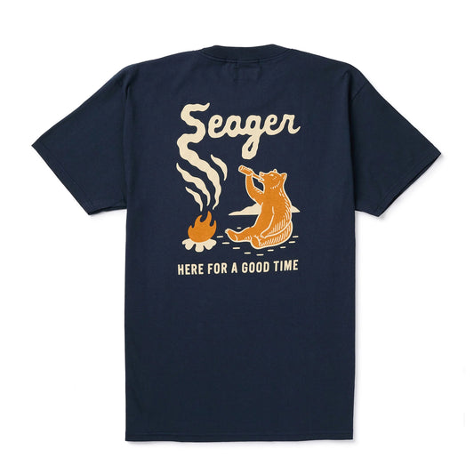 Smokey Tee - Navy