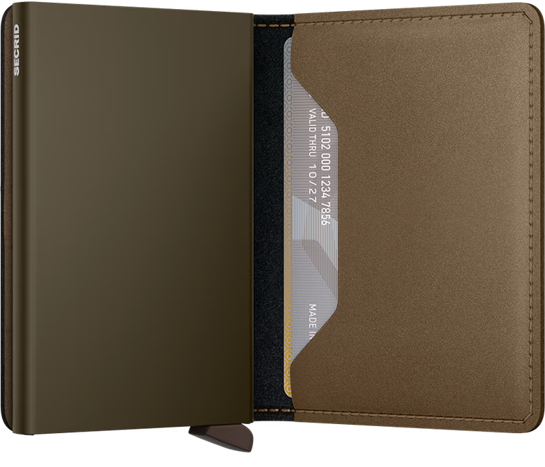Slimwallet - Matte Satin Bronze