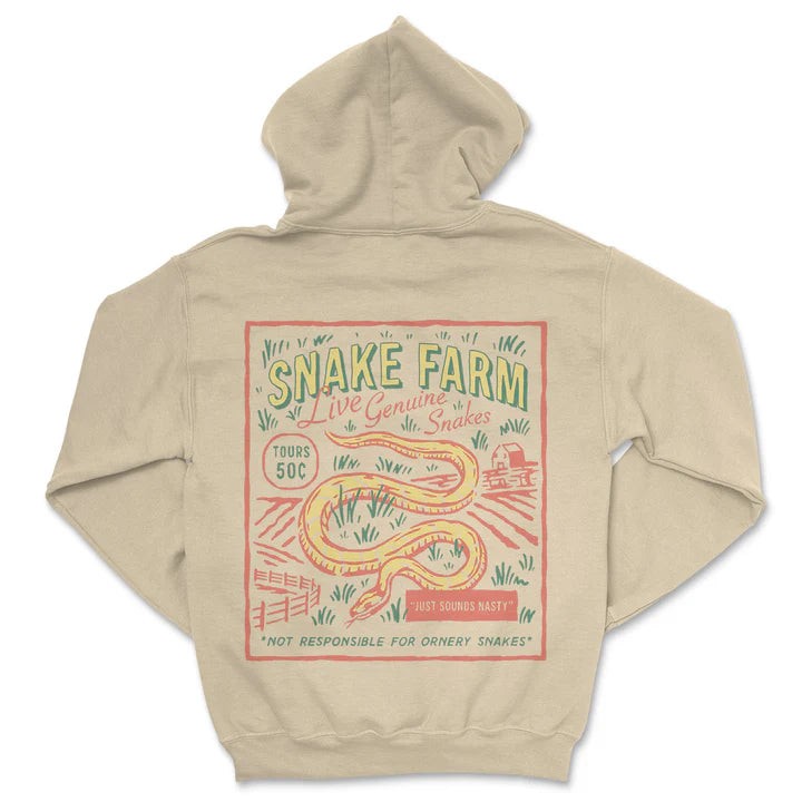 Snake Farm Hoodie - Cream