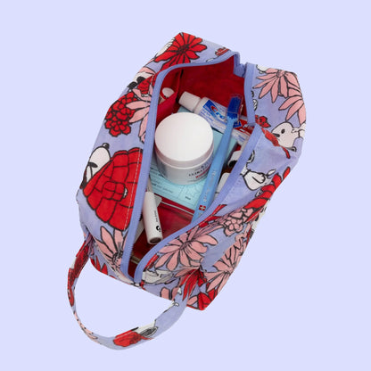 Dopp Kit - Floral Snoopy