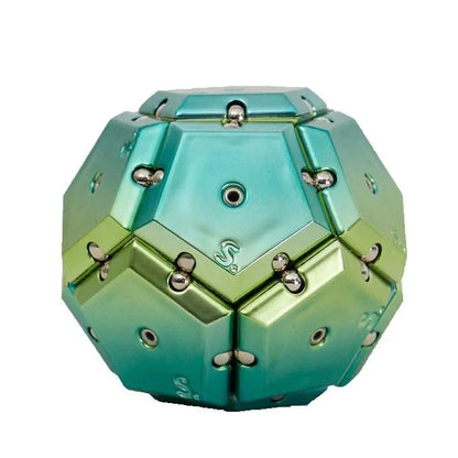 Geode Magnetic Chrome Fidget - Gamma