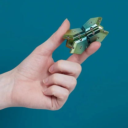 Geode Magnetic Chrome Fidget - Gamma