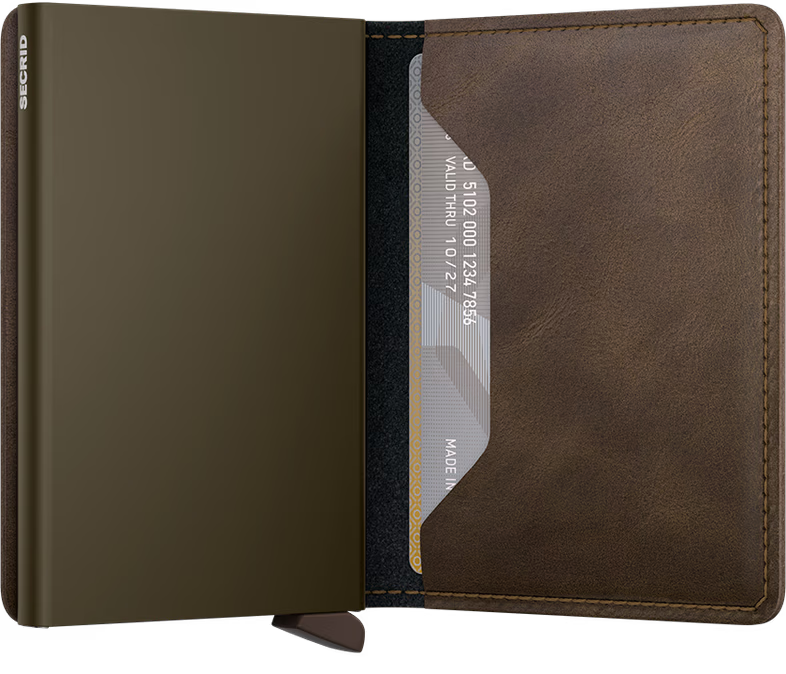 Slimwallet - Vintage Oak