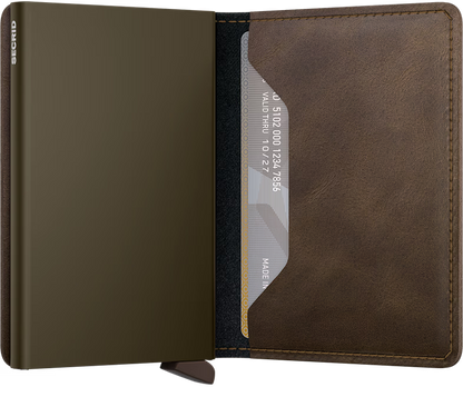 Slimwallet - Vintage Oak