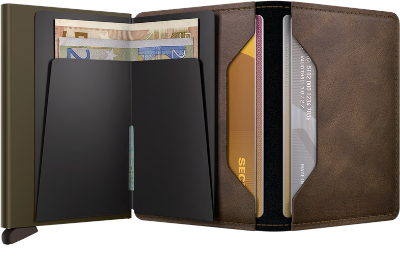 Slimwallet - Vintage Oak