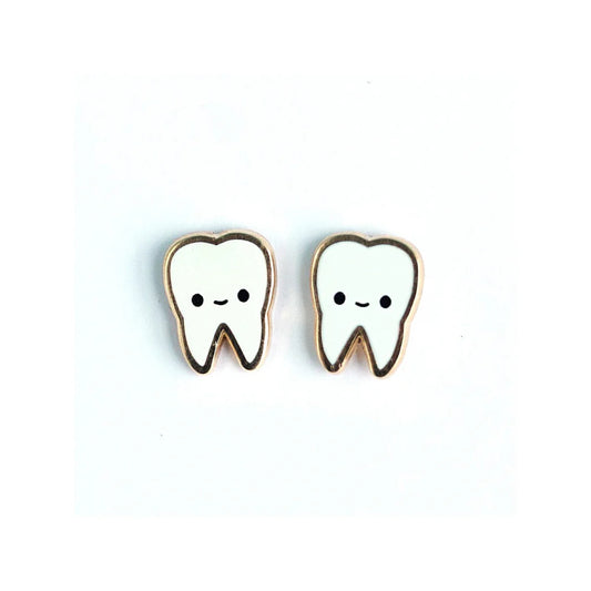 Teeth Enamel Earrings