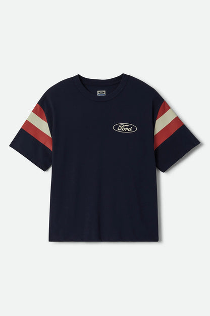 Ford Built Tough Jersey Tee - American Navy