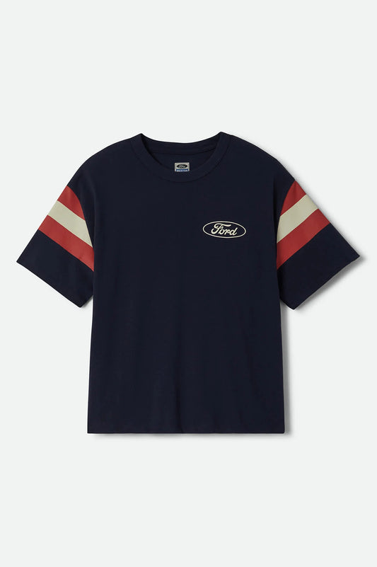 Ford Built Tough Jersey Tee - American Navy