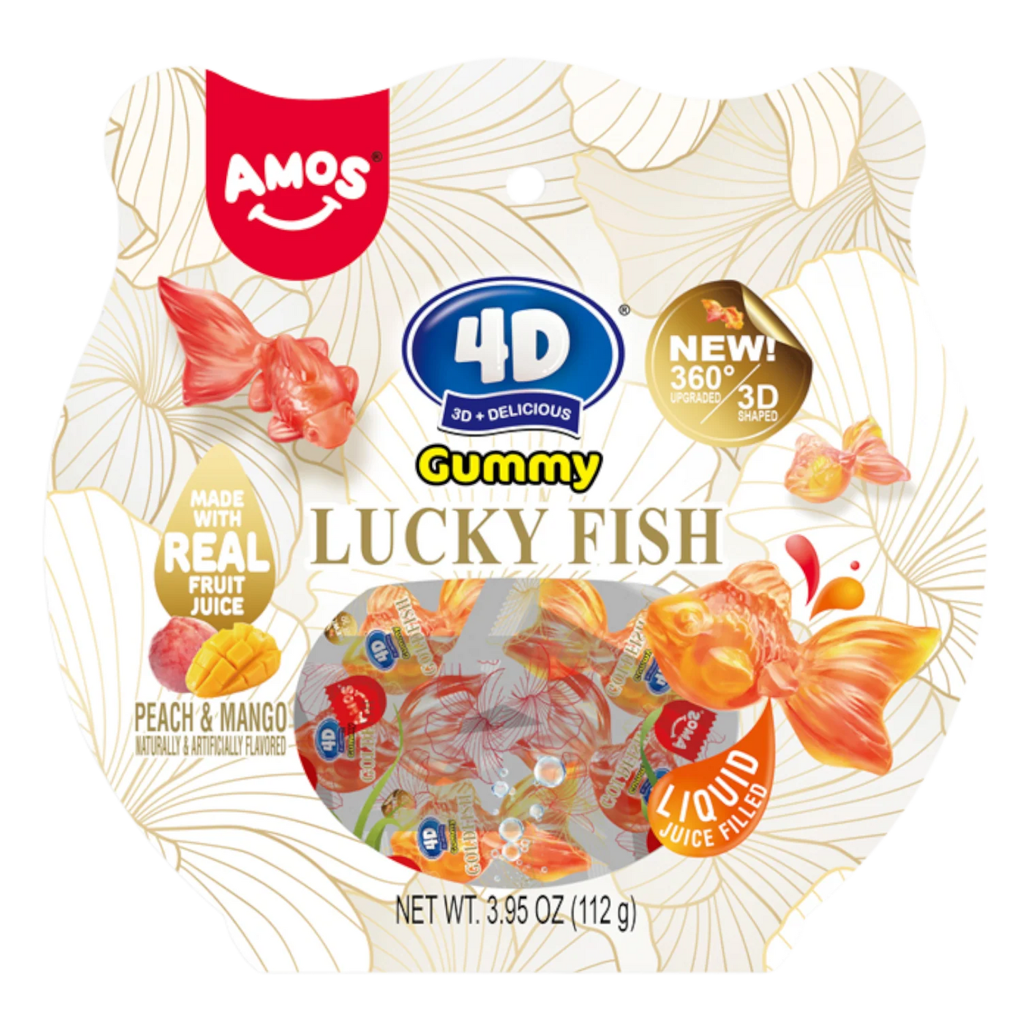 Amos 4D Gummy Lucky Fish