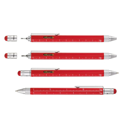 Construction Multi-Tool Pen - Red