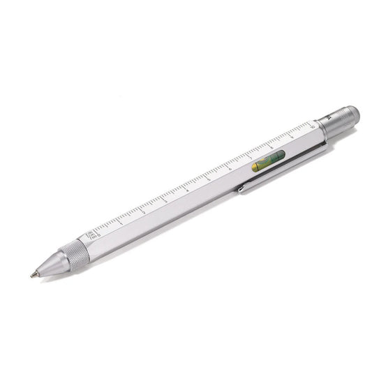 Construction Multi-Tool Pen - Silver