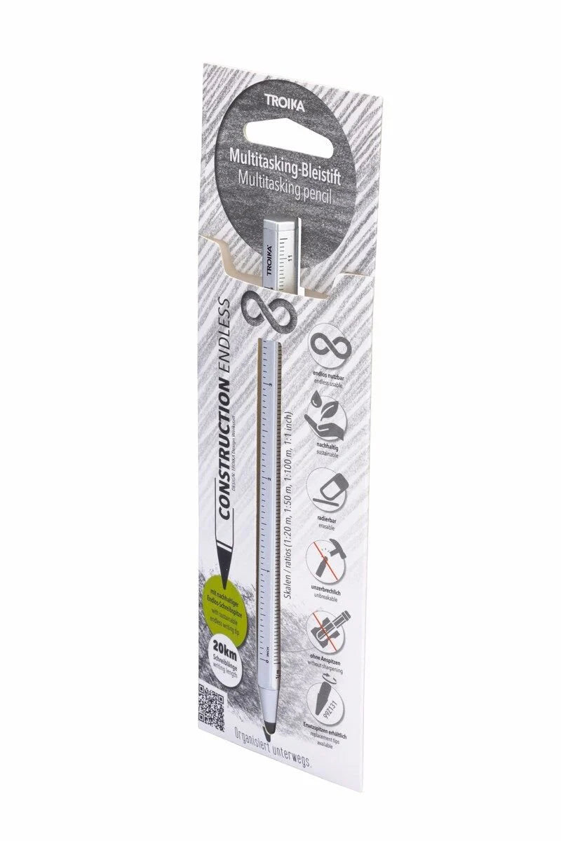 Construction Endless Pencil - Silver