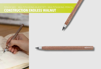 Construction Endless Pencil - Walnut