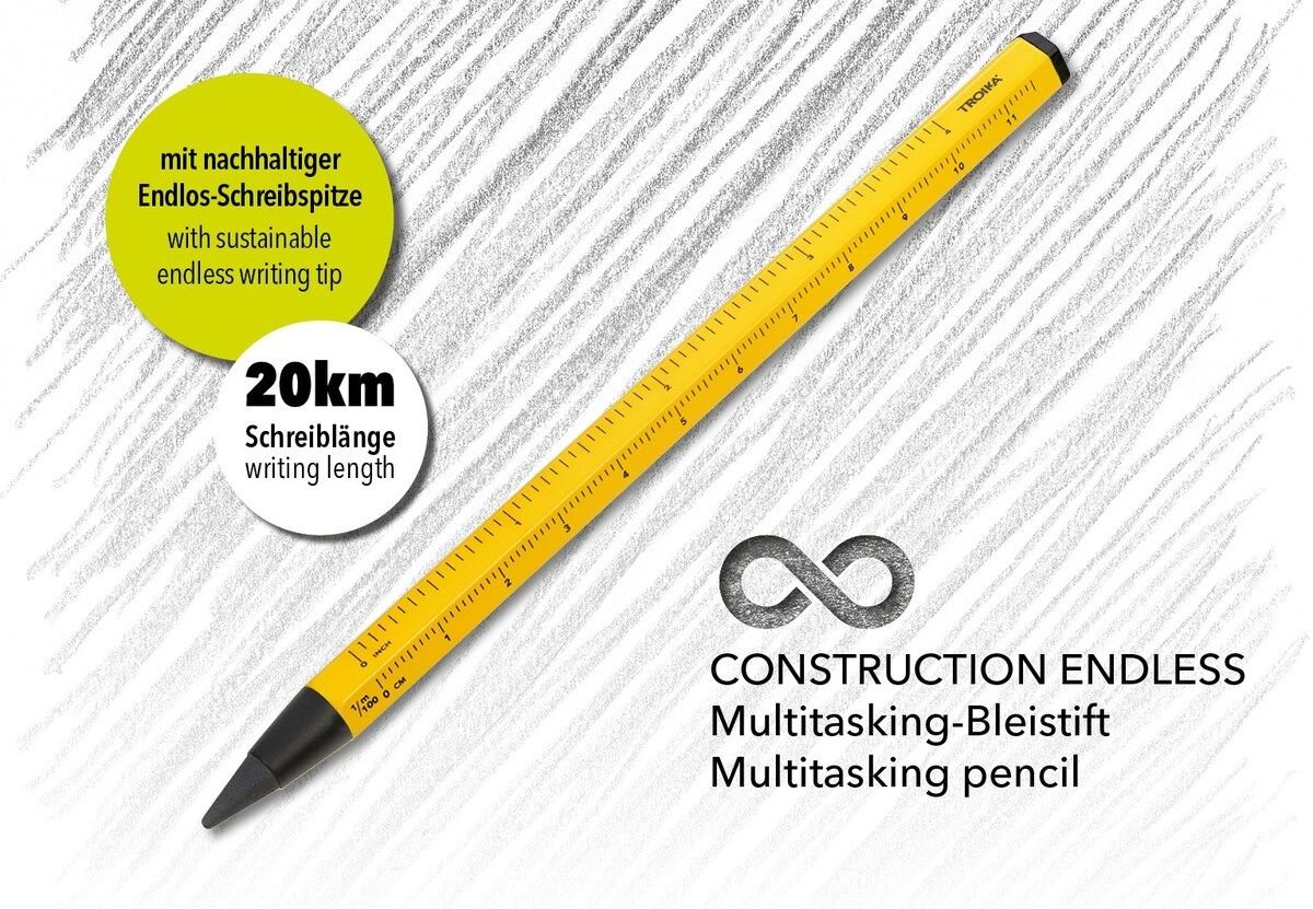 Construction Endless Pencil - Yellow