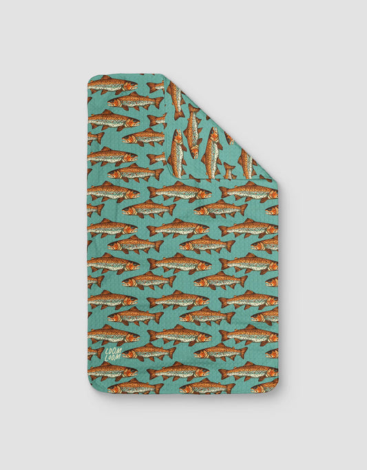 Trout Tea Towel