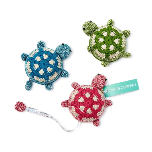 Crochet Turtle Measuring Tape - Assorted