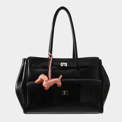 Dog Bag Charm - Pink