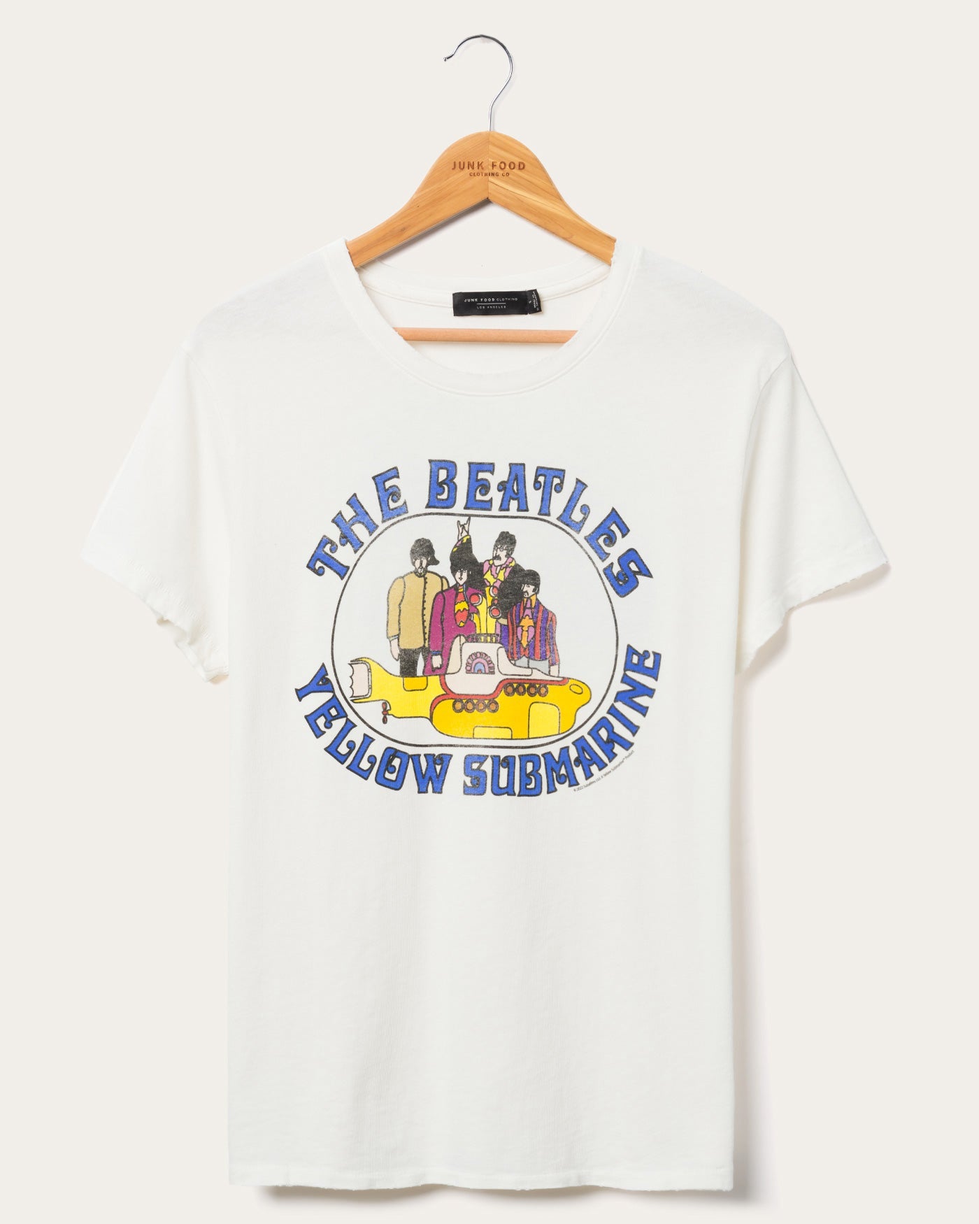 The Beatles Vintage Women's Tee - White
