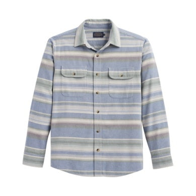 Beach Shack Shirt - Navy Stripe