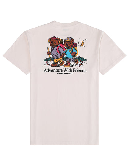 Adventure With Friends Bears Tee - Natural
