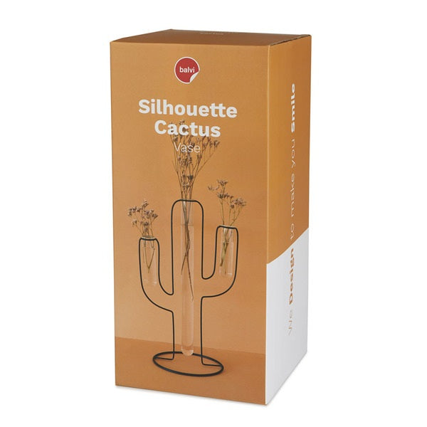 Vase Cactus Silhouette