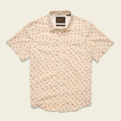 Open Country Tech Shirt - Rancher Floral - Sand