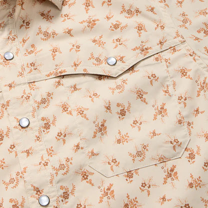 Open Country Tech Shirt - Rancher Floral - Sand