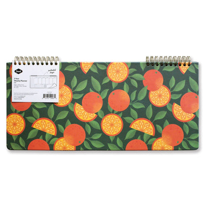 Oranges 2-Year Weekly Planner Deskpad