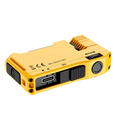 Wuben G5 Rechargable EDC Light - Yellow