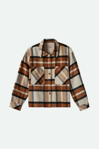 Bowery Women's Soft Brushed Flannel - Washed Copper