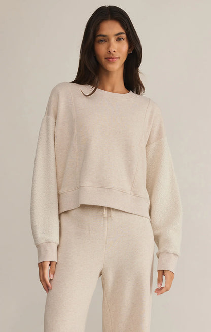 Lax Sweatshirt - Light Oatmeal Heather