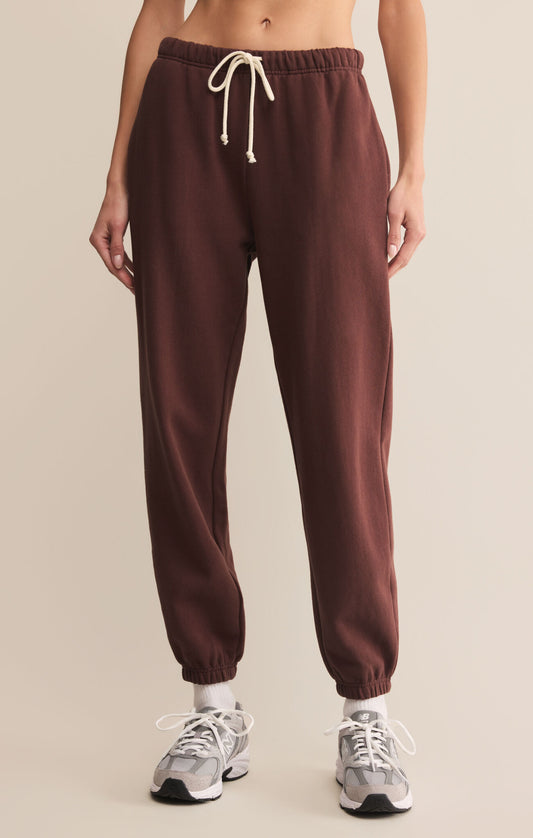 Stadium Cotton Jogger - Sandalwood