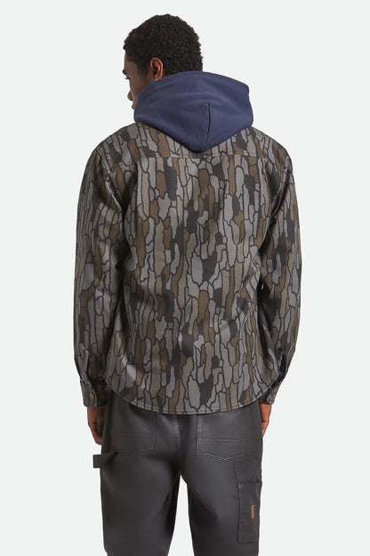 Builders Stretch Overshirt - Bark Camo