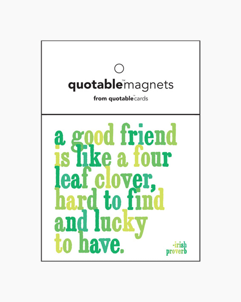 Magnet - Proverb - A Good Friend