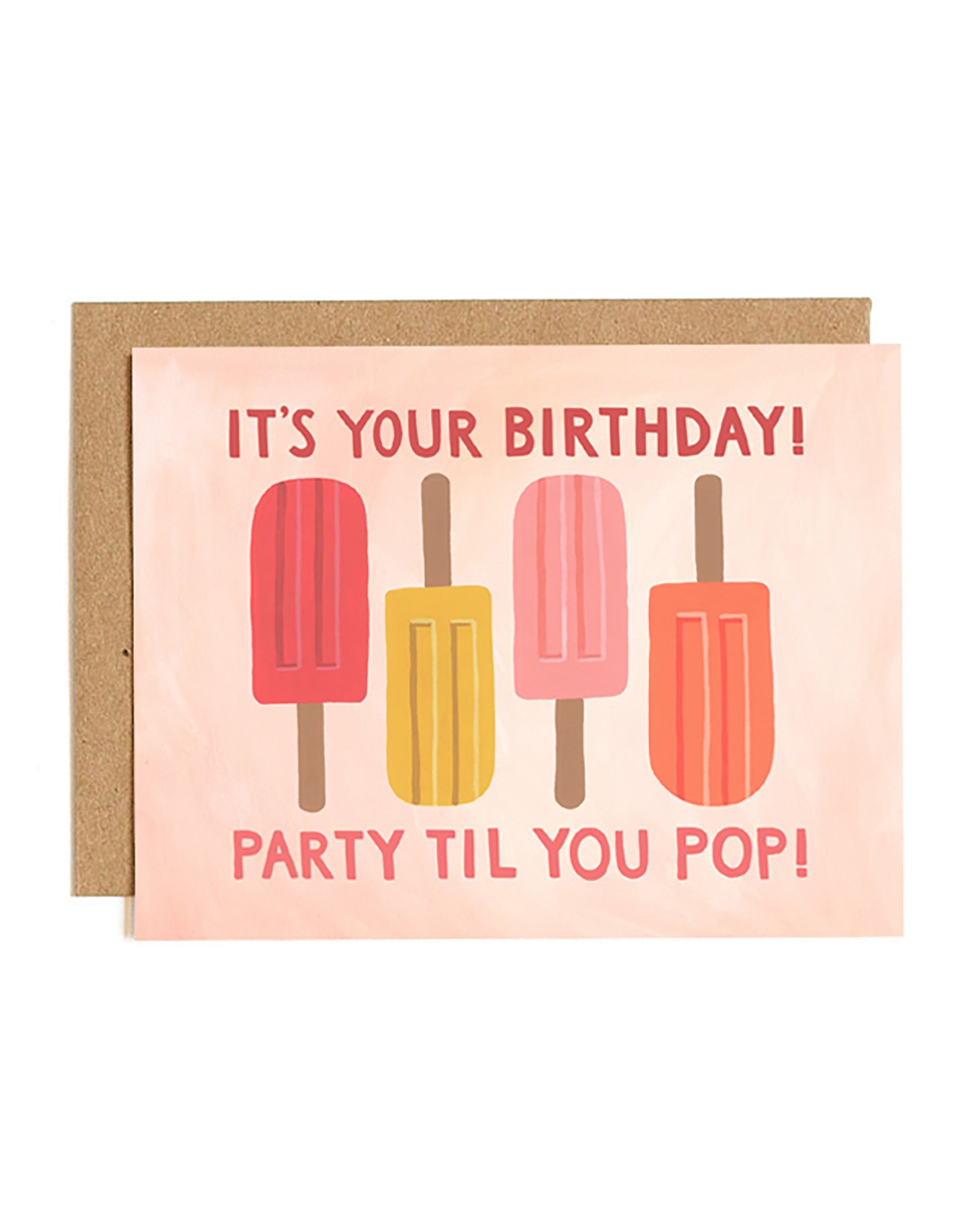Popsicle Birthday Card