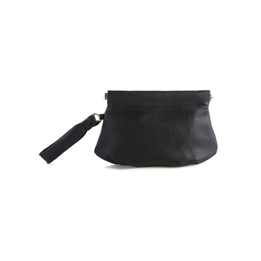 Arden Snap Frame Wristlet - Black