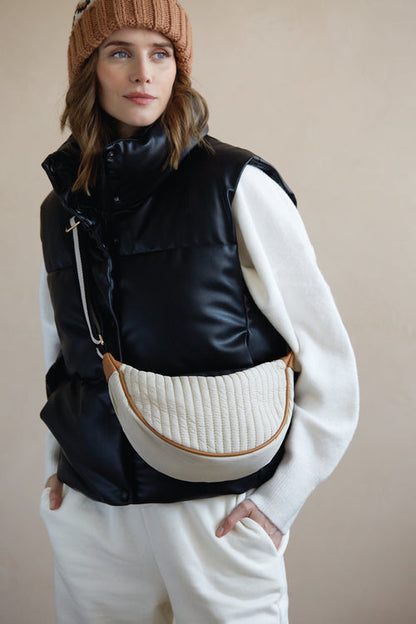 Ezra Crossbody - Ivory