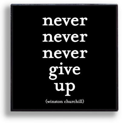 Pin - Never Give Up