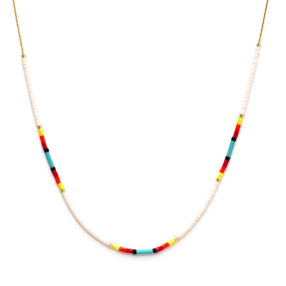 Japanese Seed Bead Necklace - New Mexico