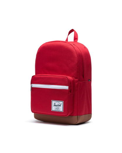 Pop Quiz Backpack - Red/Saddlebrown