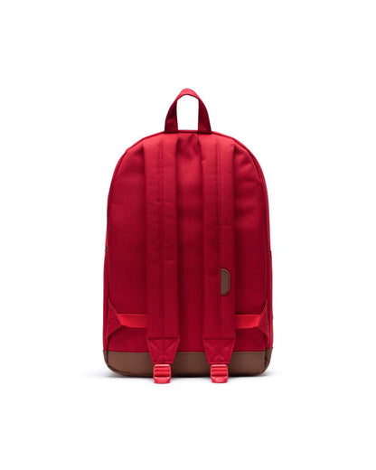 Pop Quiz Backpack - Red/Saddlebrown