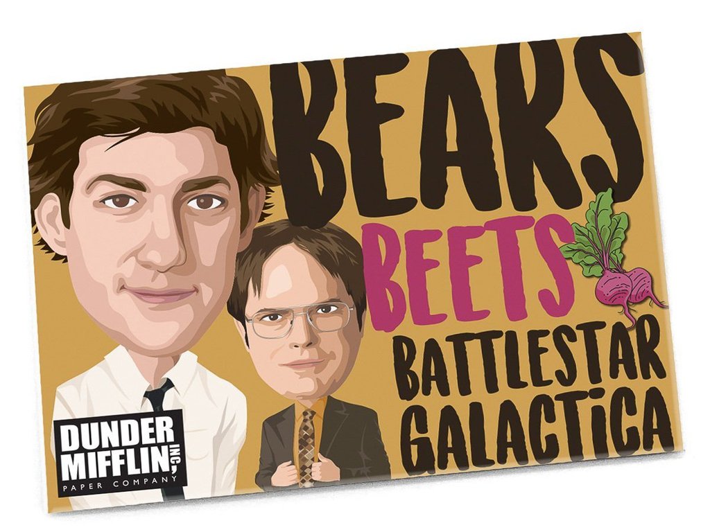 Bears, Beets and Battlestar Galactica Magnet