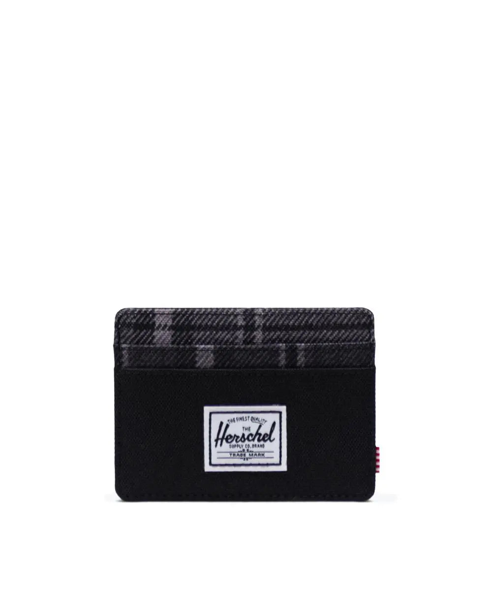 Roy Wallet - Black/Grayscale Plaid