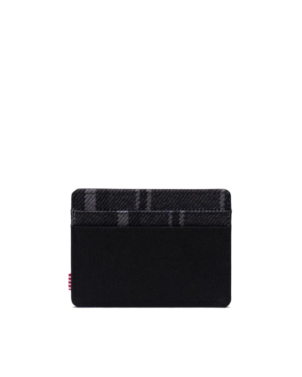 Charlie Wallet - Black/Grayscale Plaid
