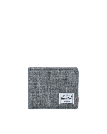 Roy Wallet - Raven Crosshatch